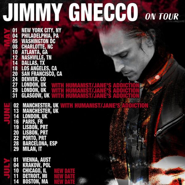 JG Tour Dates
